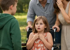 “She Can Walk… Your Fiancée Won’t Let Her,” the Poor Boy Whispered — And In That Moment, the Millionaire Realized His Home Wasn’t as Safe as He Thought