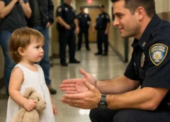 A Toddler Walked Into a Police Station to Confess a “Crime”—What She Said Next Left Every Officer Frozen