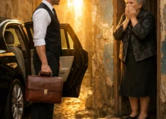 He Pulled Up in a Mercedes to Repay a Seventeen-Year-Old Debt — But Her Response Stunned Him