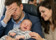 HE HAD MILLIONS IN THE BANK — BUT HE COULDN’T SOOTHE HIS SON. THEN A WOMAN FROM TOURIST CLASS STEPPED FORWARD AND CHANGED EVERYTHING.