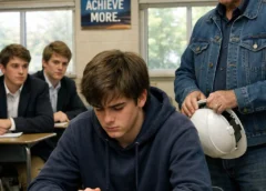 They were already smiling before I even reached the front.  Not the warm kind. The tight kind. The kind that says they’ve decided who you are before you speak.