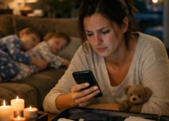 My Fiancé Forgot to Hang Up the Call. What I Heard Made Me Take My Kids and Leave the Night Before the Wedding.