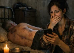 I Secretly Bathed My Husband’s Paralyzed Father — And the Mark on His Back Brought Back a Memory I Had Buried Since Childhood