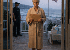 AT 5:00 A.M., MY SANTA BARBARA SECURITY ALARM SCREAMED. THE GUARD SAID MY DAUGHTER-IN-LAW HAD ARRIVED WITH MOVERS CLAIMING MY BEACH HOUSE BELONGED TO HER