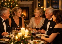 They Laughed at My “Simple” Dress at Christmas—Never Realizing It Was Worth $35,000… and That I Owned the Brand They Couldn’t Stop Praising