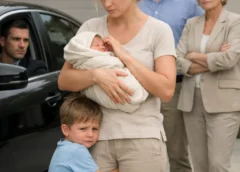 MY HUSBAND AND HIS MOTHER THREW ME OUT WITH MY NEWBORN AND MY LITTLE BOY—NO CAR, NO PLAN, NOWHERE TO GO…
