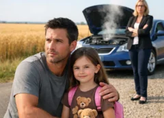 “Daddy, Stop—That’s My Teacher”… And Somehow, It Was Only The Beginning  The morning started like any other.