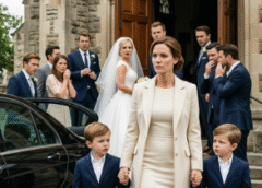 He Invited His “Poor” Ex-Wife to Humiliate Her—But the Church Went Silent When She Stepped Out of a Billion-Peso Car with Twins Who Had His Face