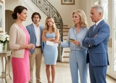 **My Son’s Wealthy In-Laws Looked Down on Me Because I Wore an Old Dress and Thought I Was Just an Ordinary Office Worker—By the End of Dinner, They Were Offering Me Money to Disappear, Never Knowing I Controlled the Company Their Fortune Depended On**.