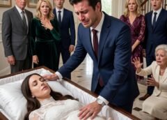 **I Returned Home to Find My Pregnant Wife in a Coffin, Then Her Unborn Baby Kicked and Exposed My Mother’s Deadly Inheritance Plot**
