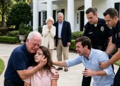 **My Daughter Whispered, “Dad, Please Save Me,” Before the Call Went Dead—When I Reached My Son-in-Law’s Mansion, He Blocked the Porch With a Baseball Bat and Told Me She Needed to “Learn Obedience,” Never Knowing Her Secret Recordings Would Destroy His Family’s Fortune**