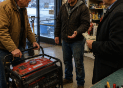 He Gave Away His Last Generator While Facing Bankruptcy—Three Days Later, the Entire Town Came Back for Him