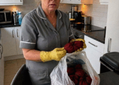 My Husband Hired a Cleaning Lady to “Help Me”—Then She Showed Me What He Threw Away Every Wednesday