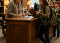 The Librarian Was Secretly Losing Her Sight—Then the Children Became Her Eyes