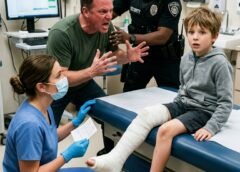 The Father Said His Six-Year-Old Son Was a Liar—Then I Found a Hidden Note Inside His Cast
