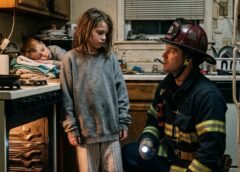 An Eleven-Year-Old Called the Fire Station at 1:40 A.M.—What One Firefighter Found Beside the Oven Changed an Entire Town Before Sunrise